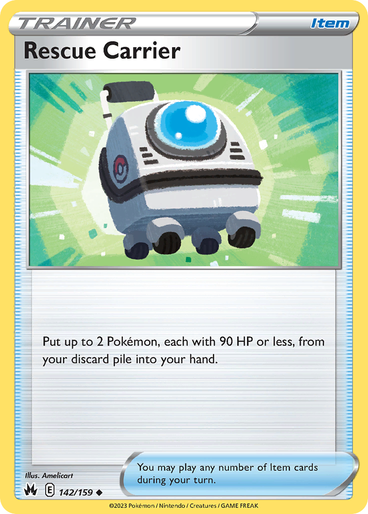 Rescue Carrier — illustrated card