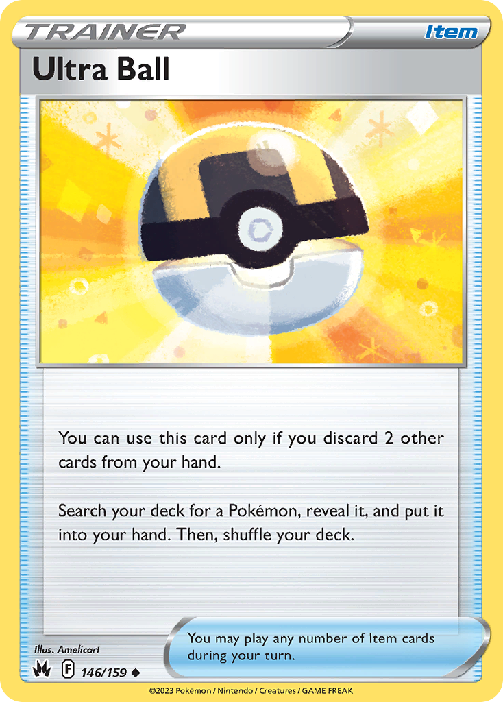 Ultra Ball — illustrated card