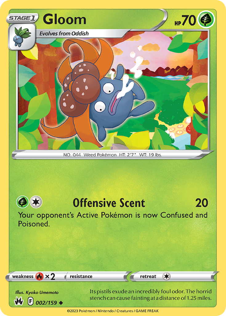 Gloom — illustrated card