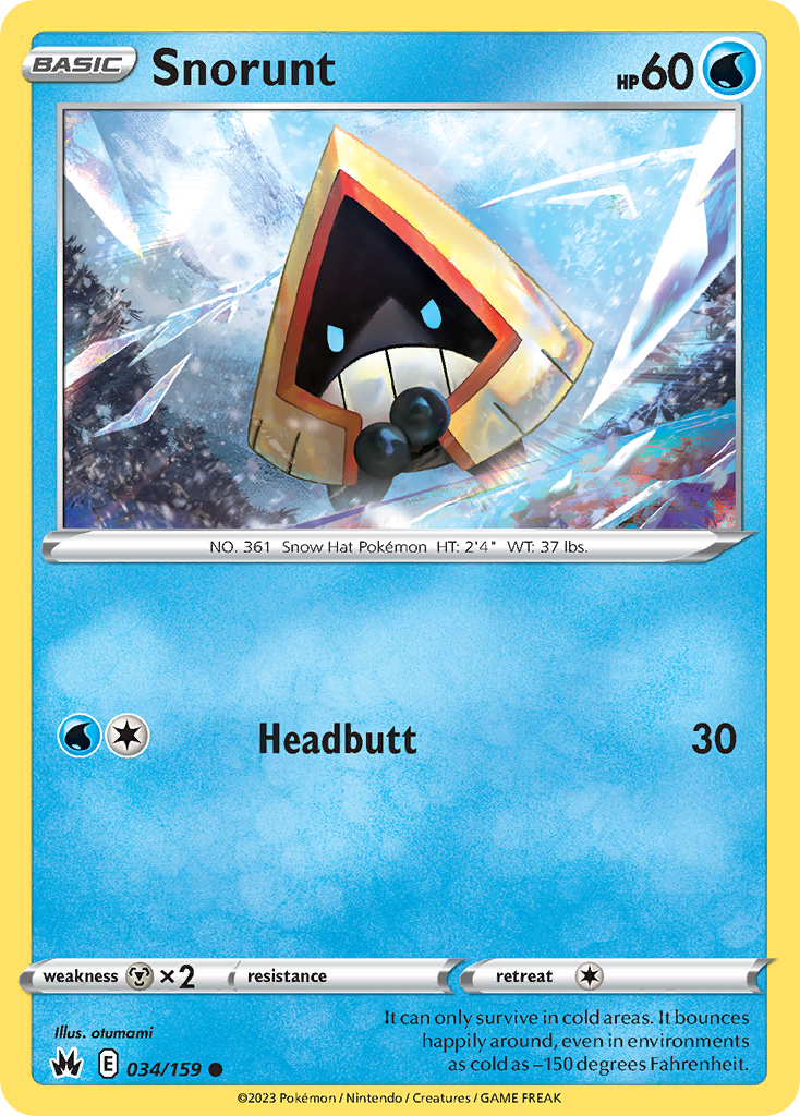 Snorunt — illustrated card