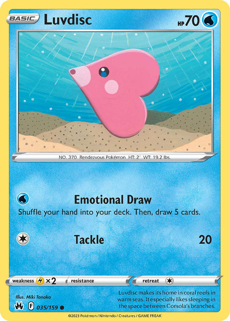 Luvdisc — illustrated card