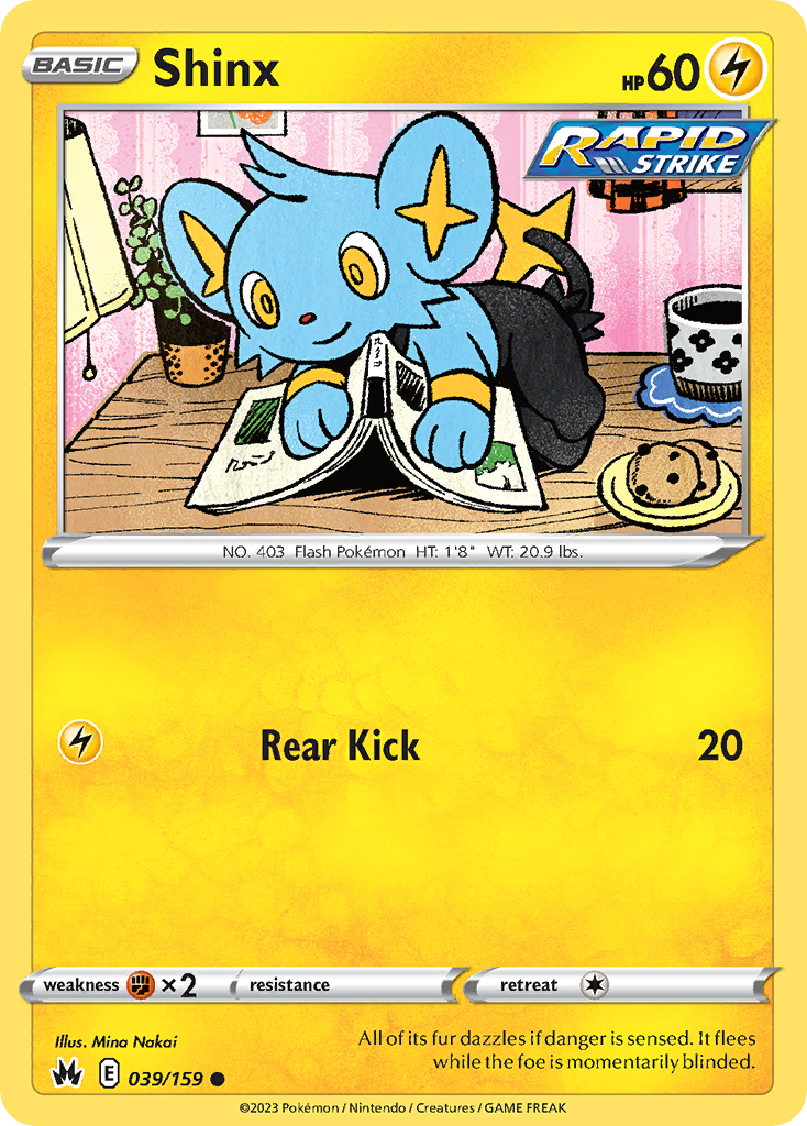 Shinx — illustrated card