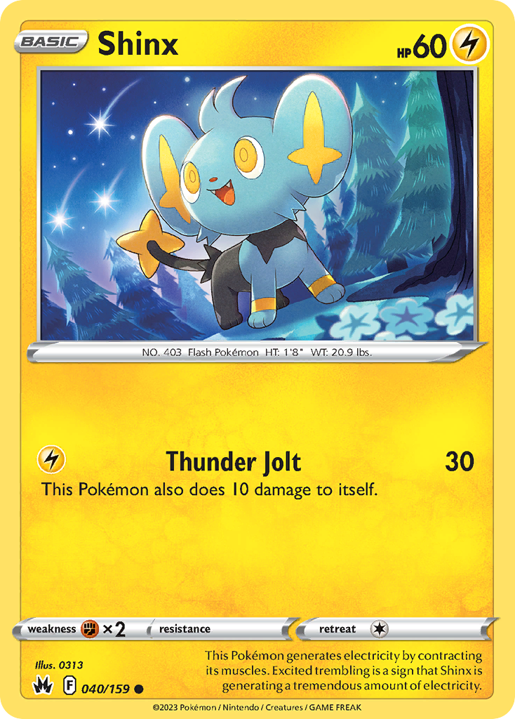 Shinx — illustrated card