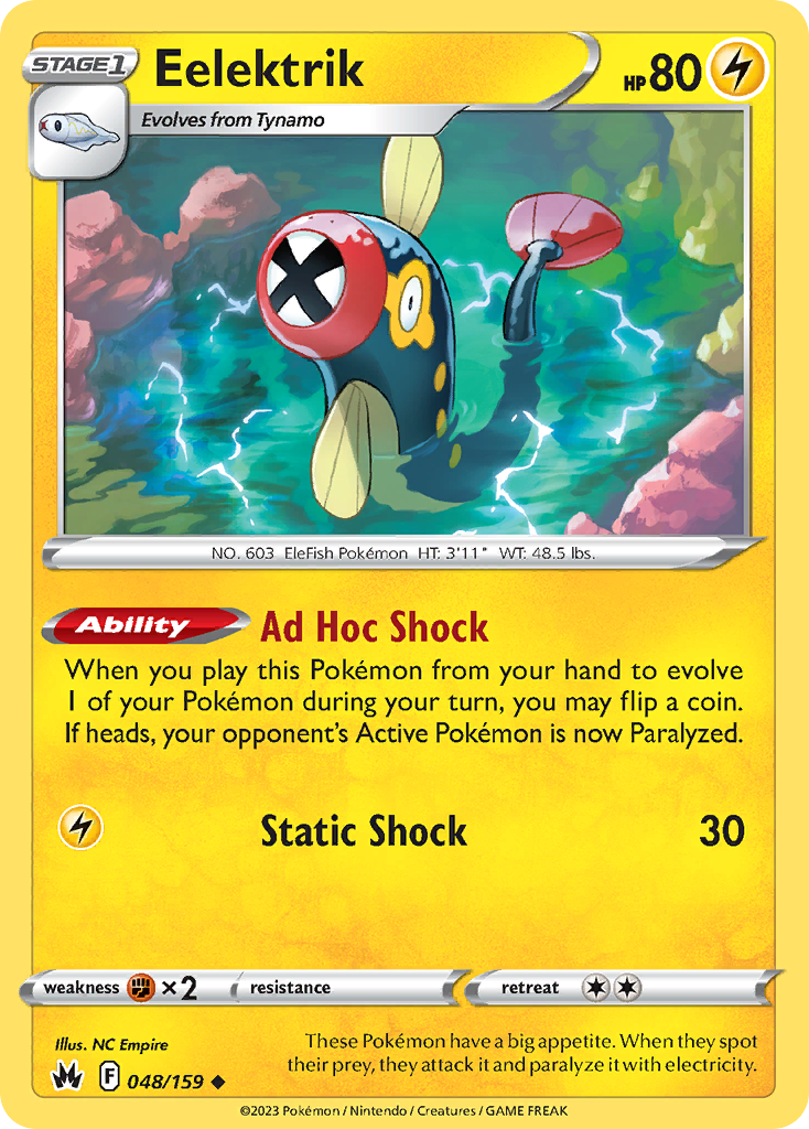 Eelektrik — illustrated card