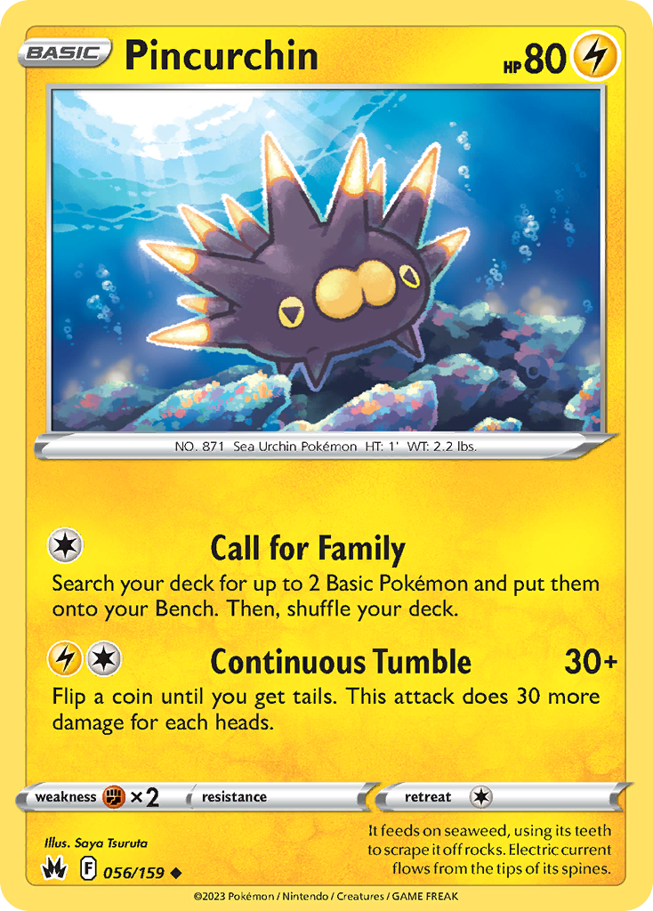 Pincurchin — illustrated card