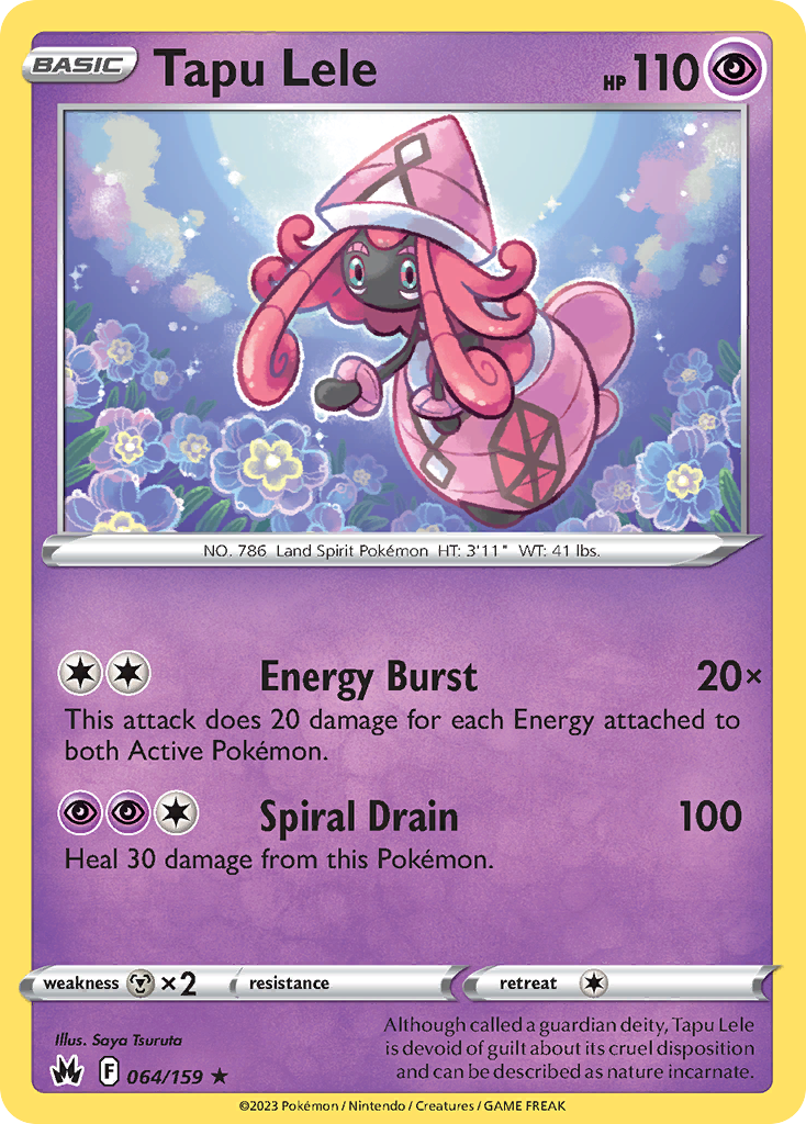 Tapu Lele — illustrated card
