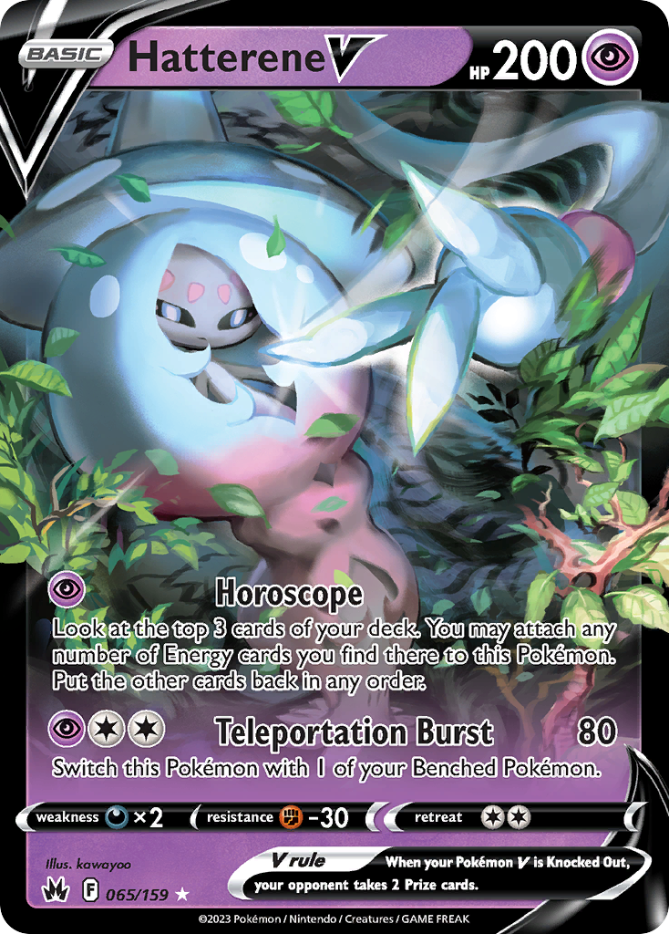 Hatterene V — illustrated card