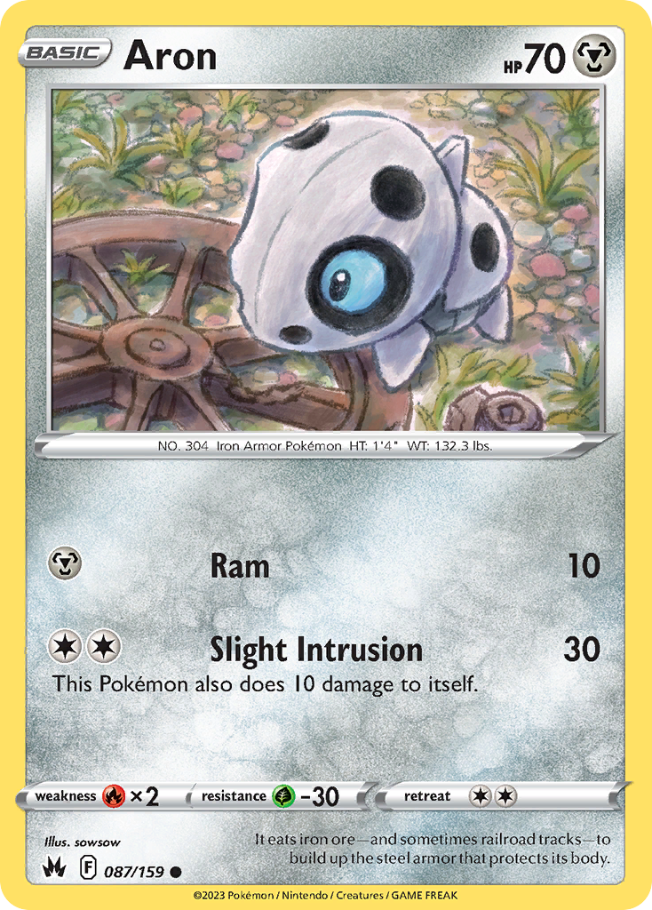 Aron — illustrated card