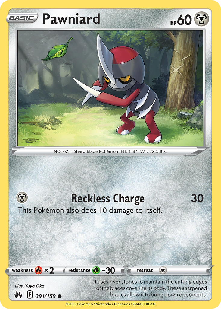 Pawniard — illustrated card