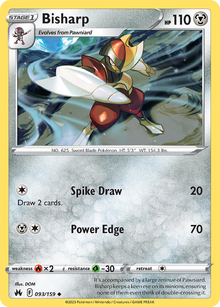 Bisharp — illustrated card