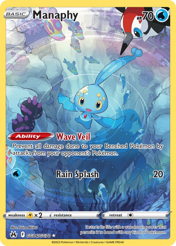 Manaphy — illustrated card