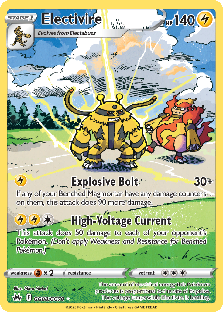 Electivire — illustrated card