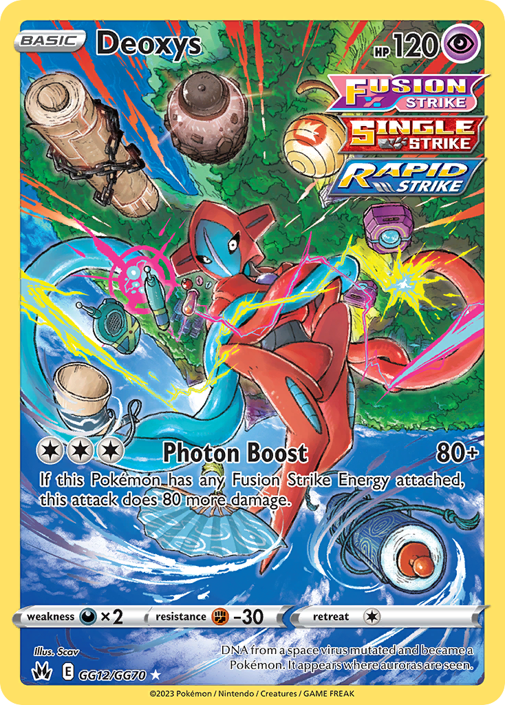 Deoxys — illustrated card