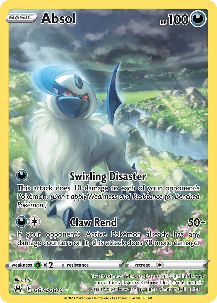 Absol — illustrated card