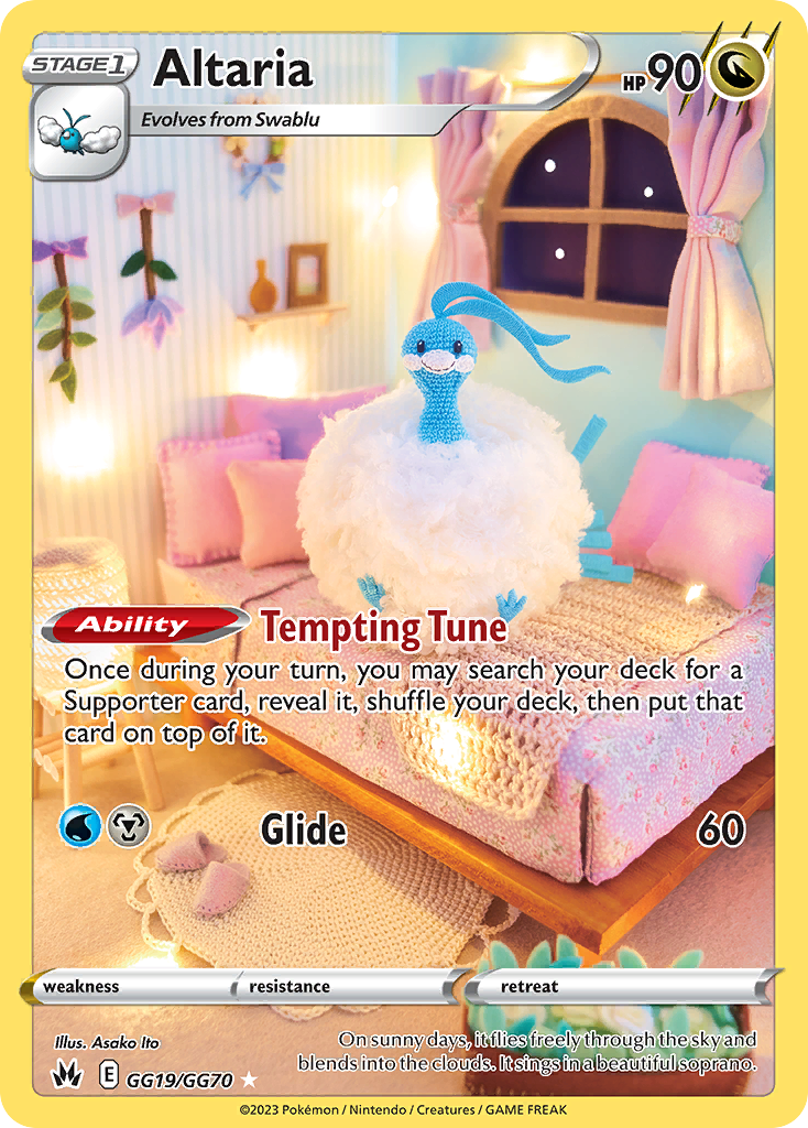 Altaria — illustrated card