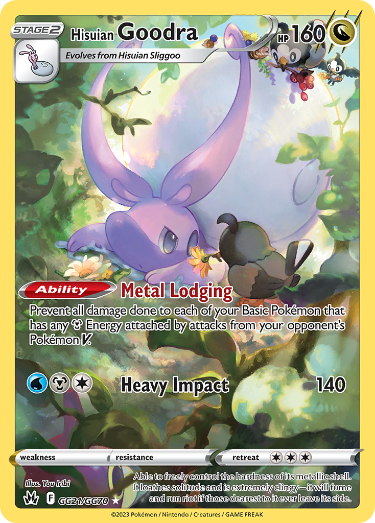 Hisuian Goodra — illustrated card