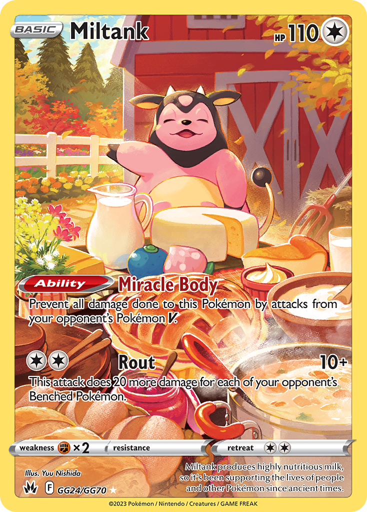 Miltank — illustrated card