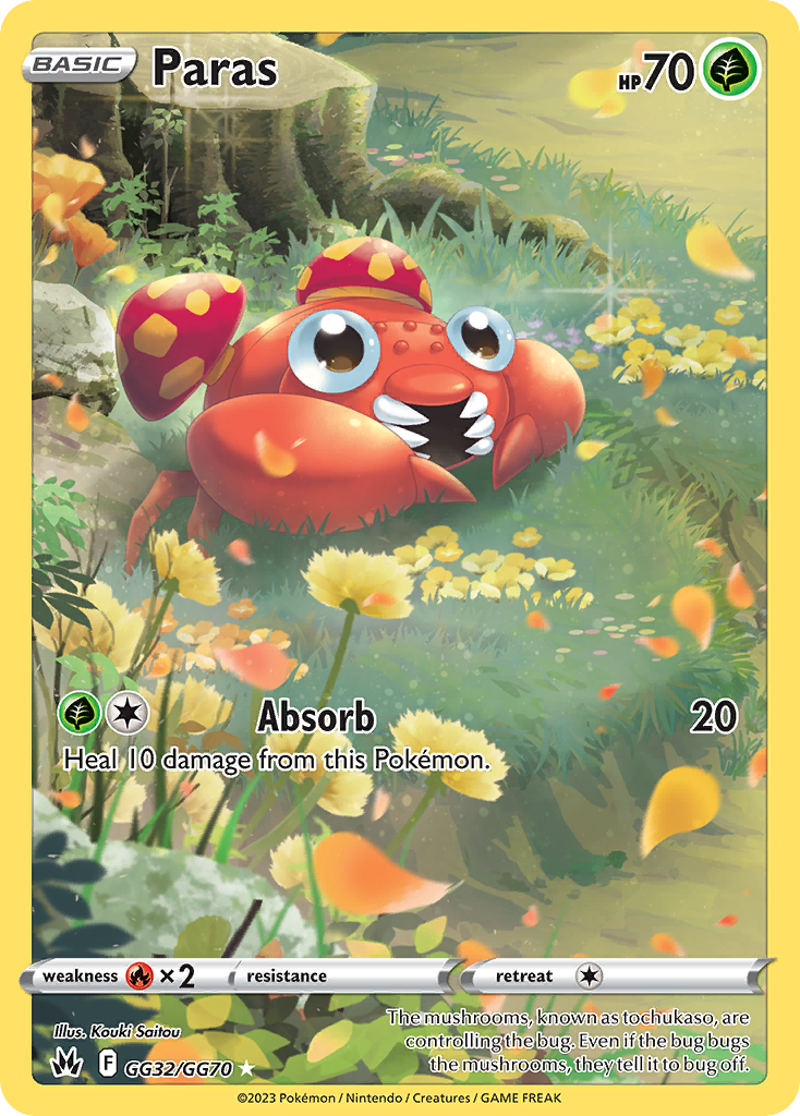 Paras — illustrated card