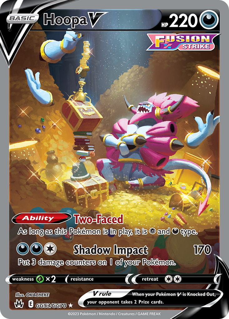 Hoopa V — illustrated card