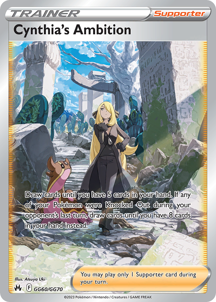 Cynthia's Ambition — illustrated card