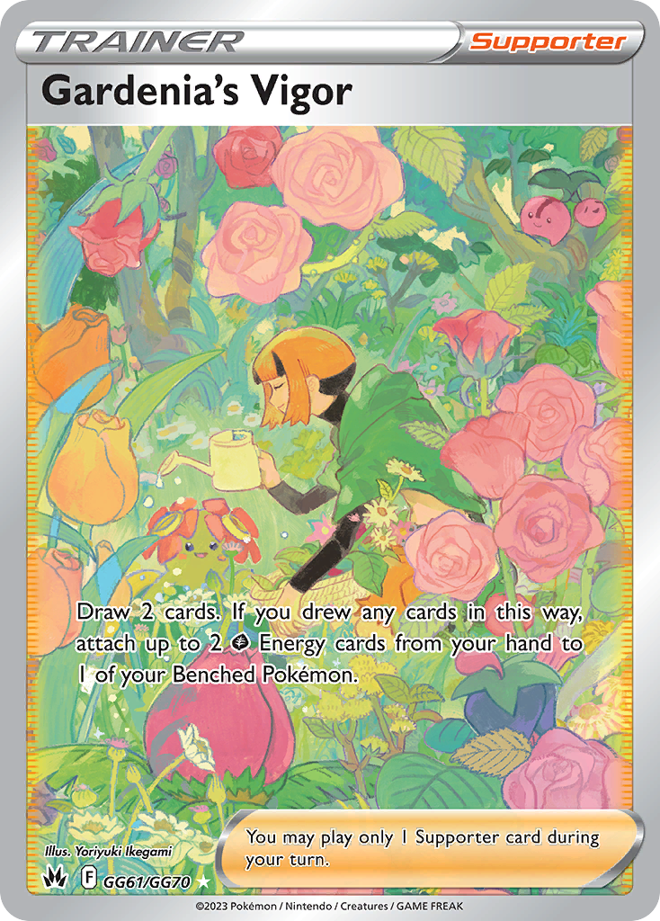 Gardenia's Vigor — illustrated card