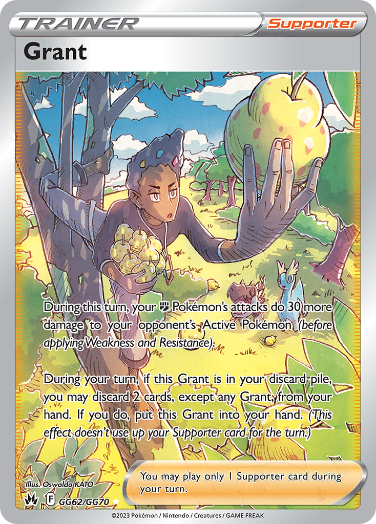Grant — illustrated card