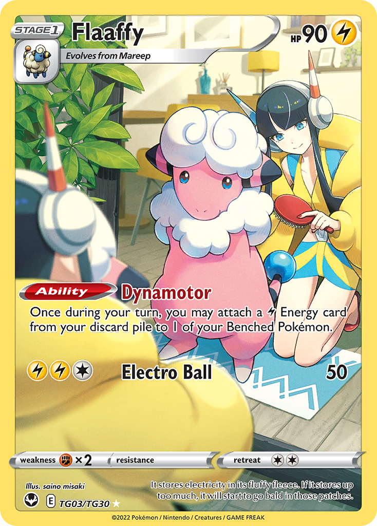 Flaaffy — illustrated card
