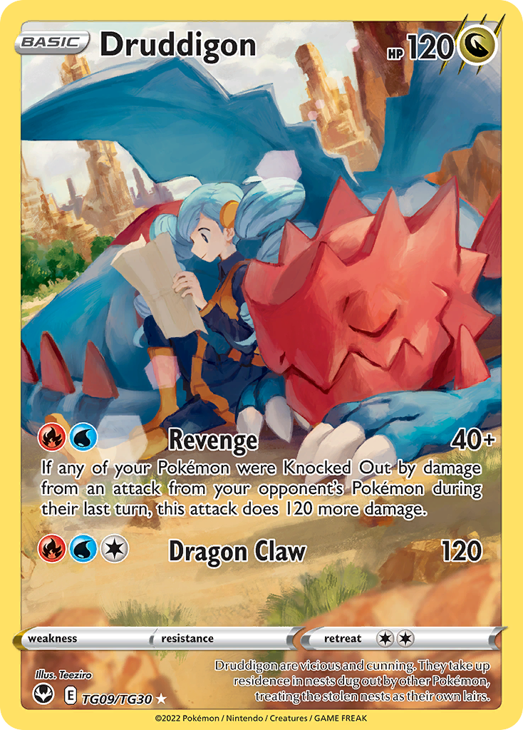 Druddigon — illustrated card
