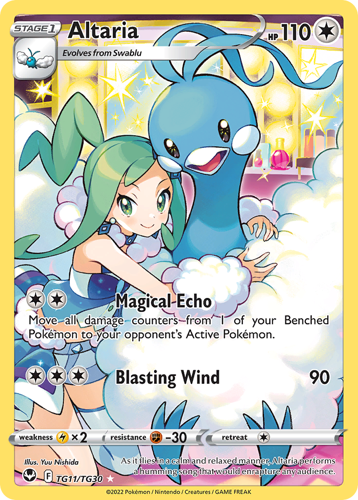 Altaria — illustrated card