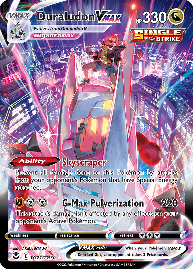 Duraludon VMAX — illustrated card
