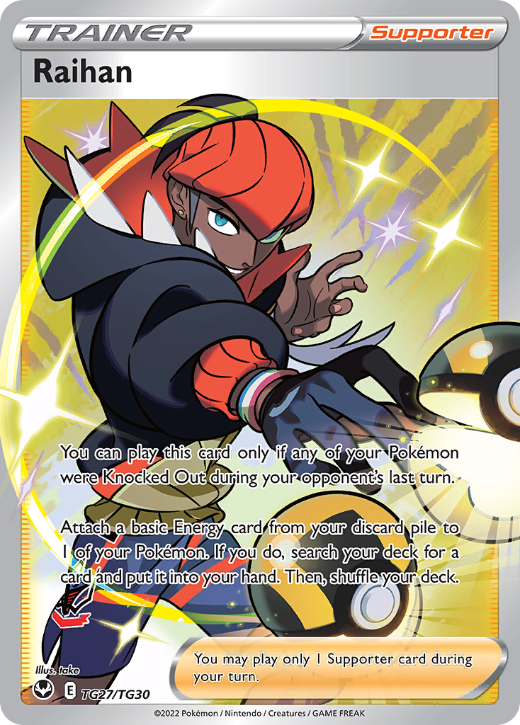 Raihan — illustrated card