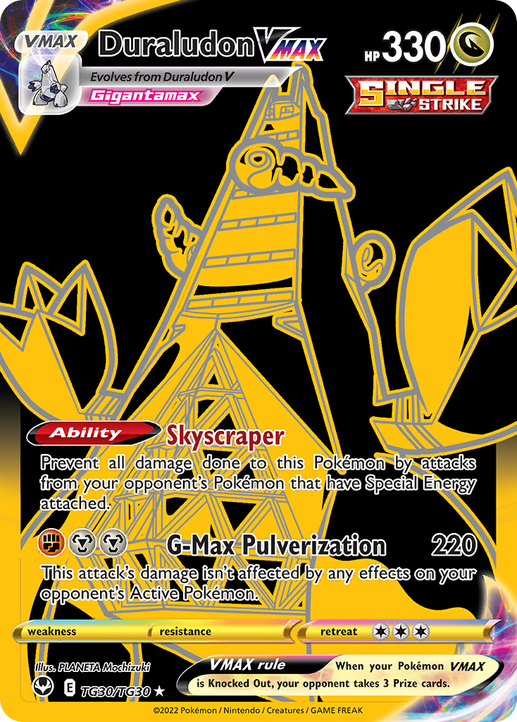 Duraludon VMAX — illustrated card