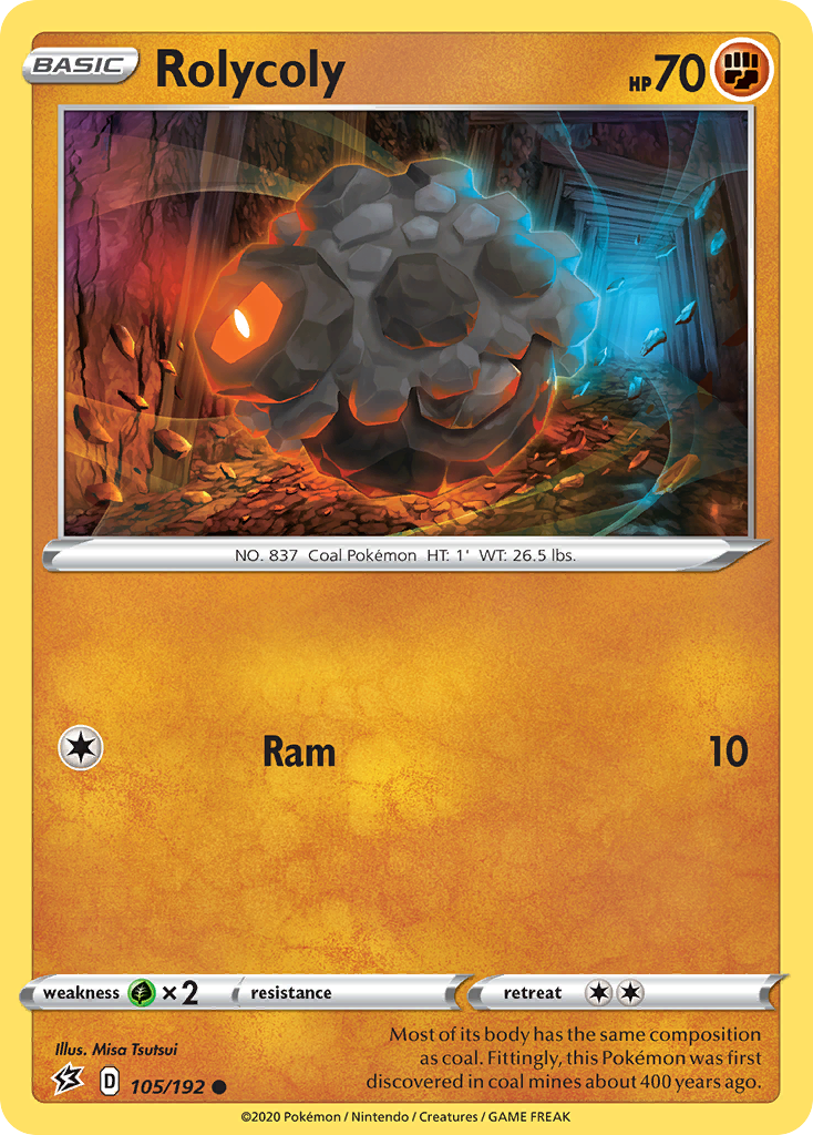 Rolycoly — illustrated card