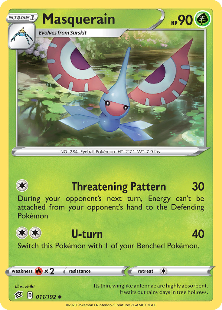 Masquerain — illustrated card