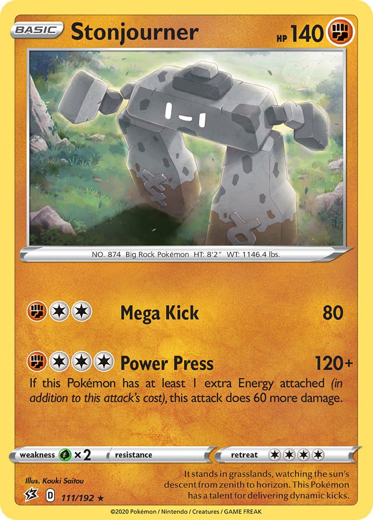 Stonjourner — illustrated card