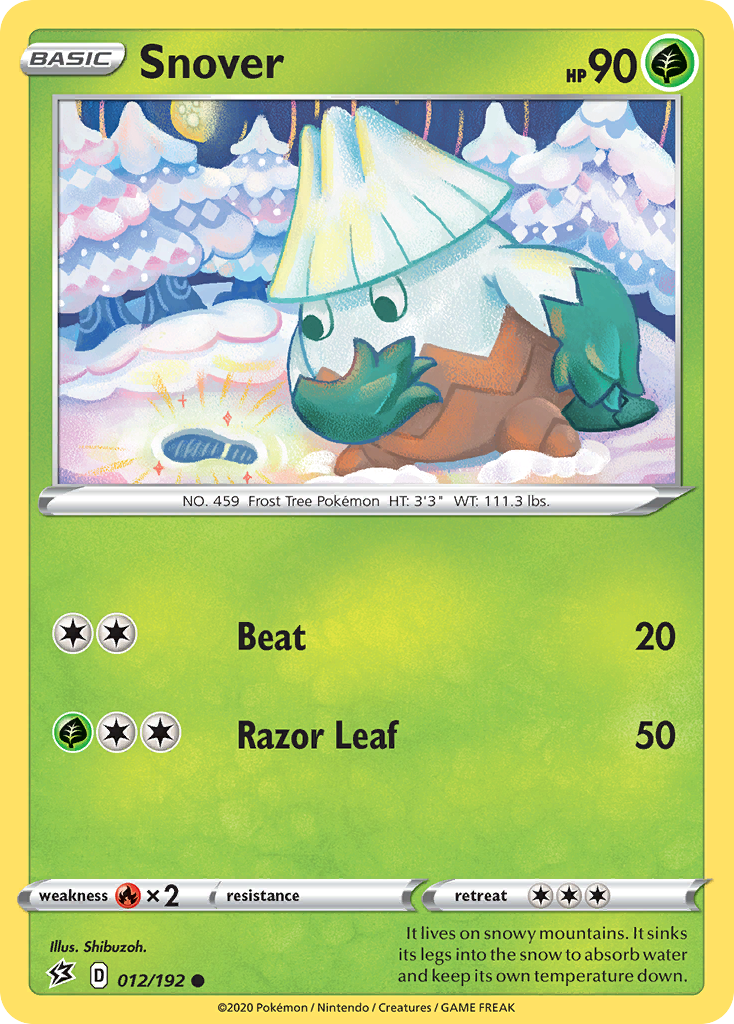 Snover — illustrated card