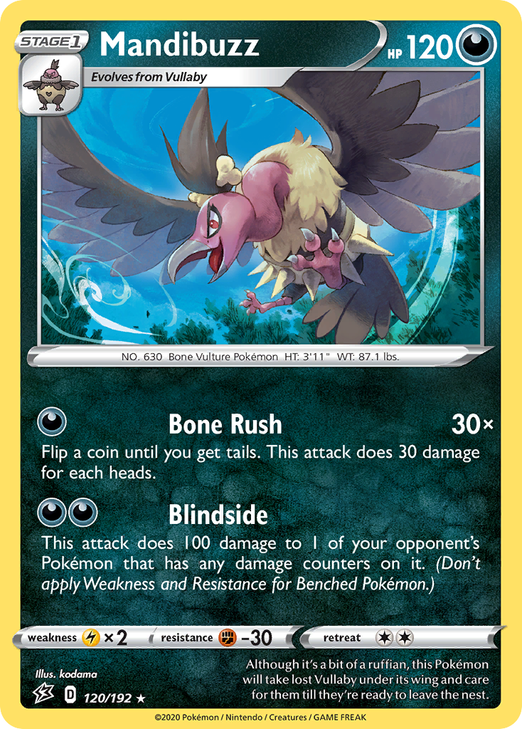 Mandibuzz — illustrated card