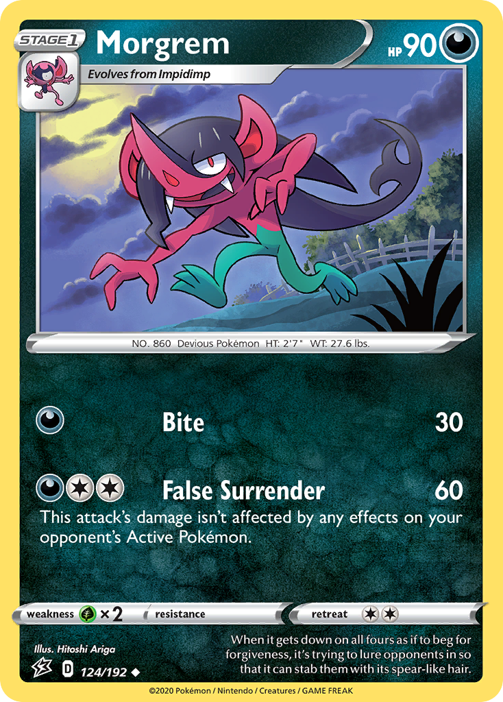Morgrem — illustrated card