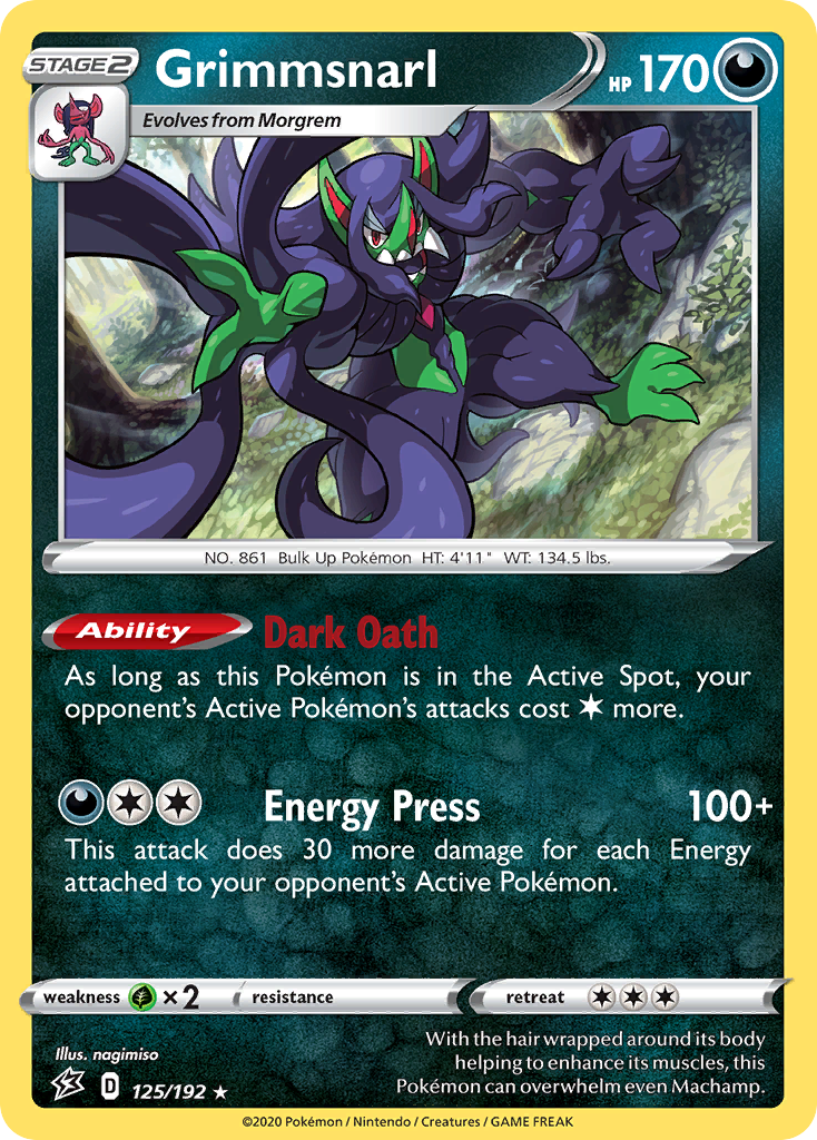 Grimmsnarl — illustrated card