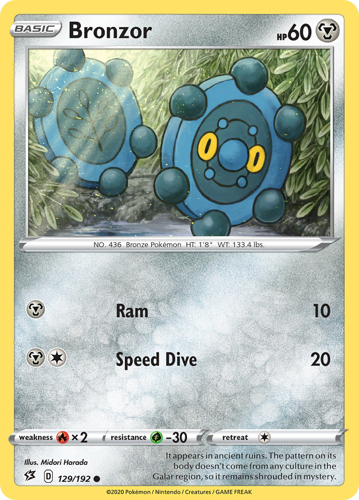 Bronzor — illustrated card