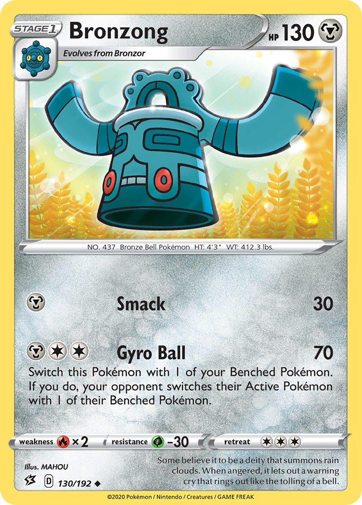 Bronzong — illustrated card