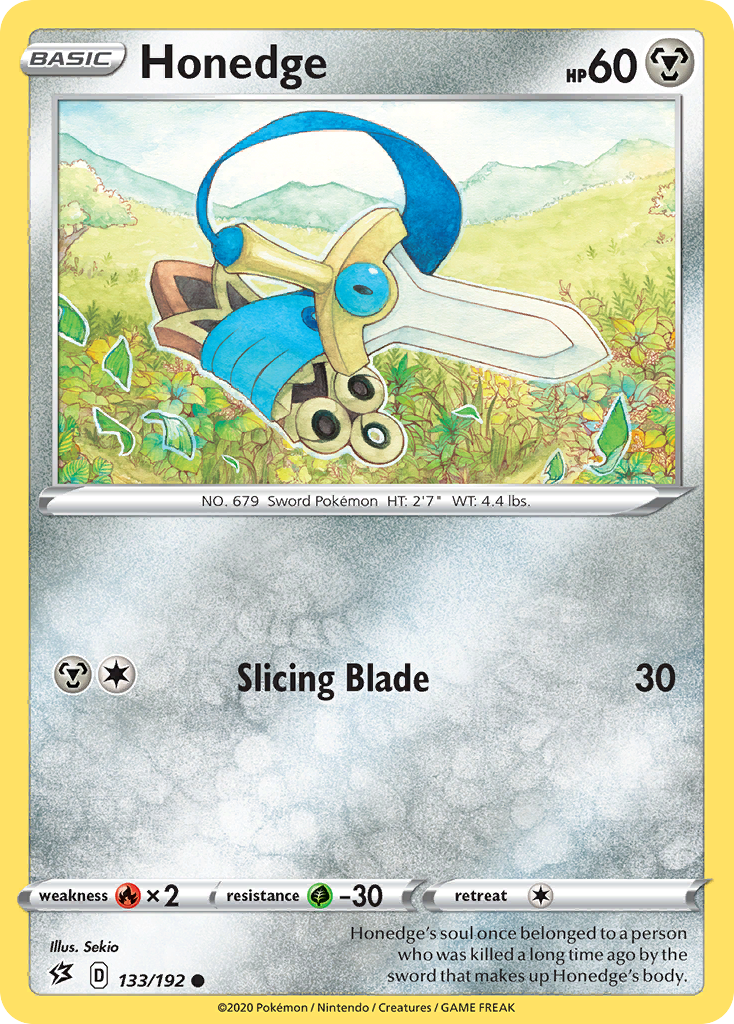 Honedge — illustrated card