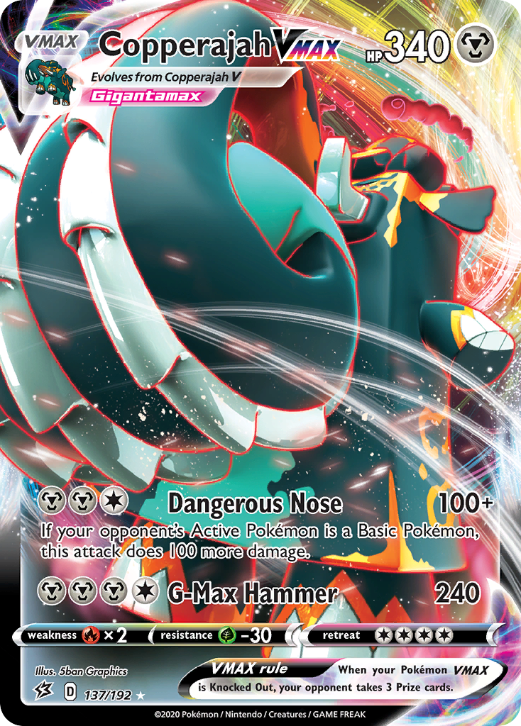 Copperajah VMAX — illustrated card
