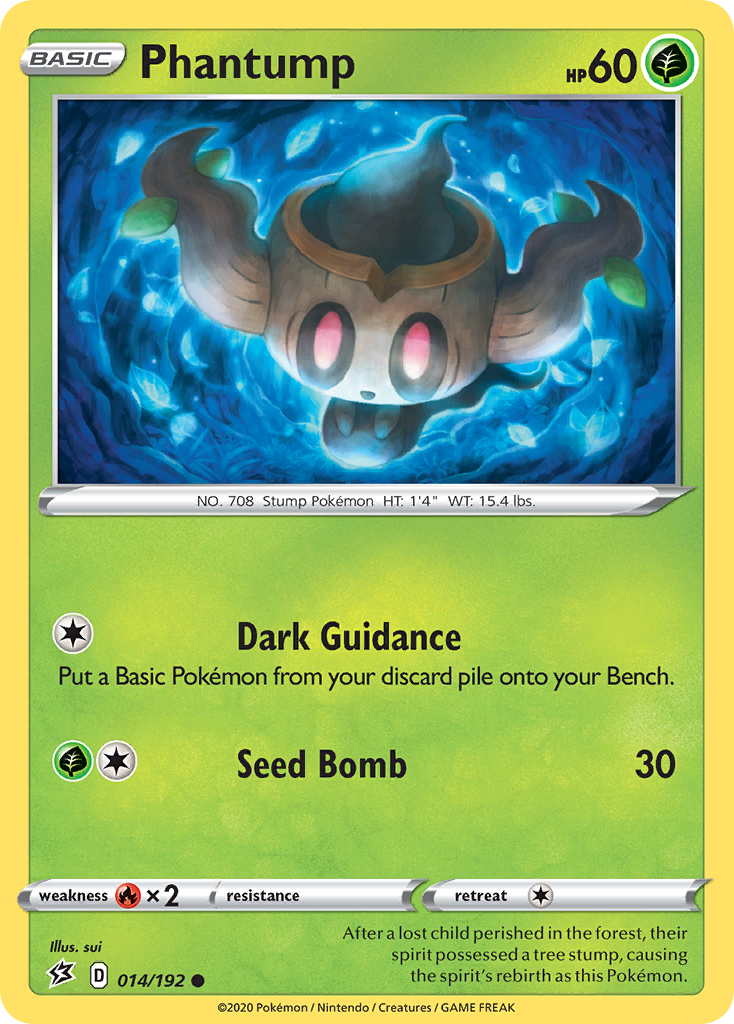 Phantump — illustrated card