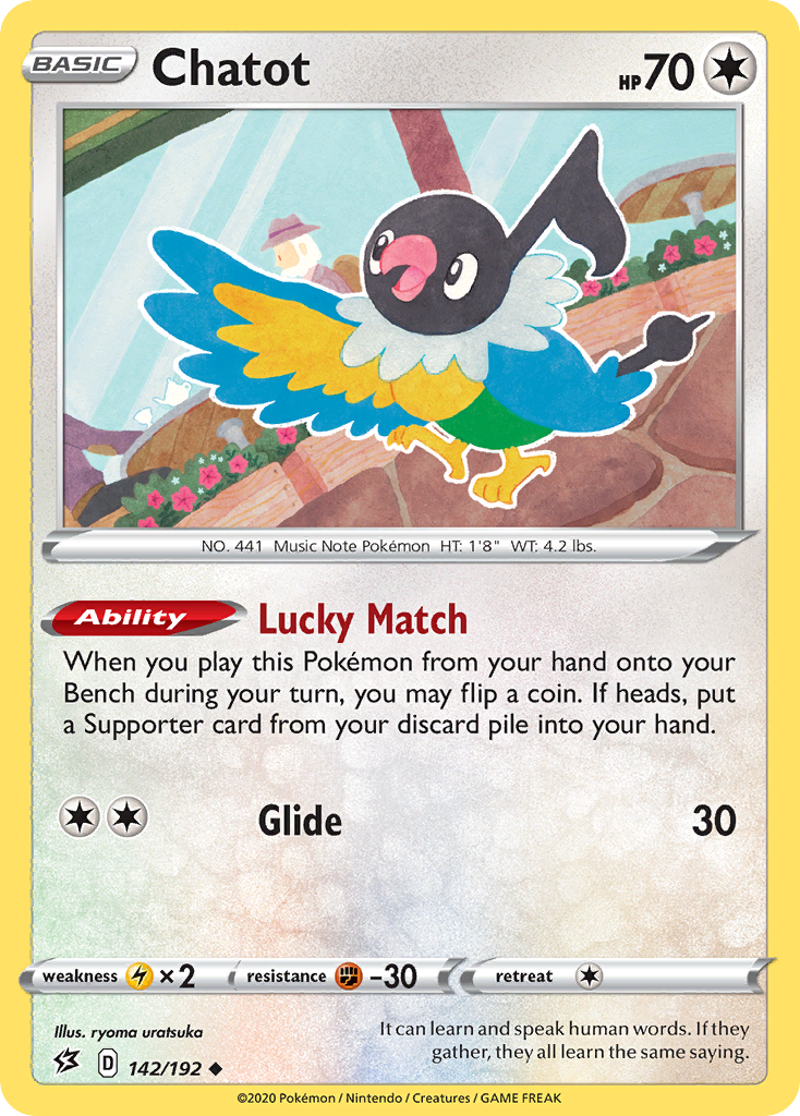 Chatot — illustrated card