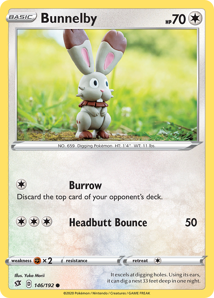 Bunnelby — illustrated card