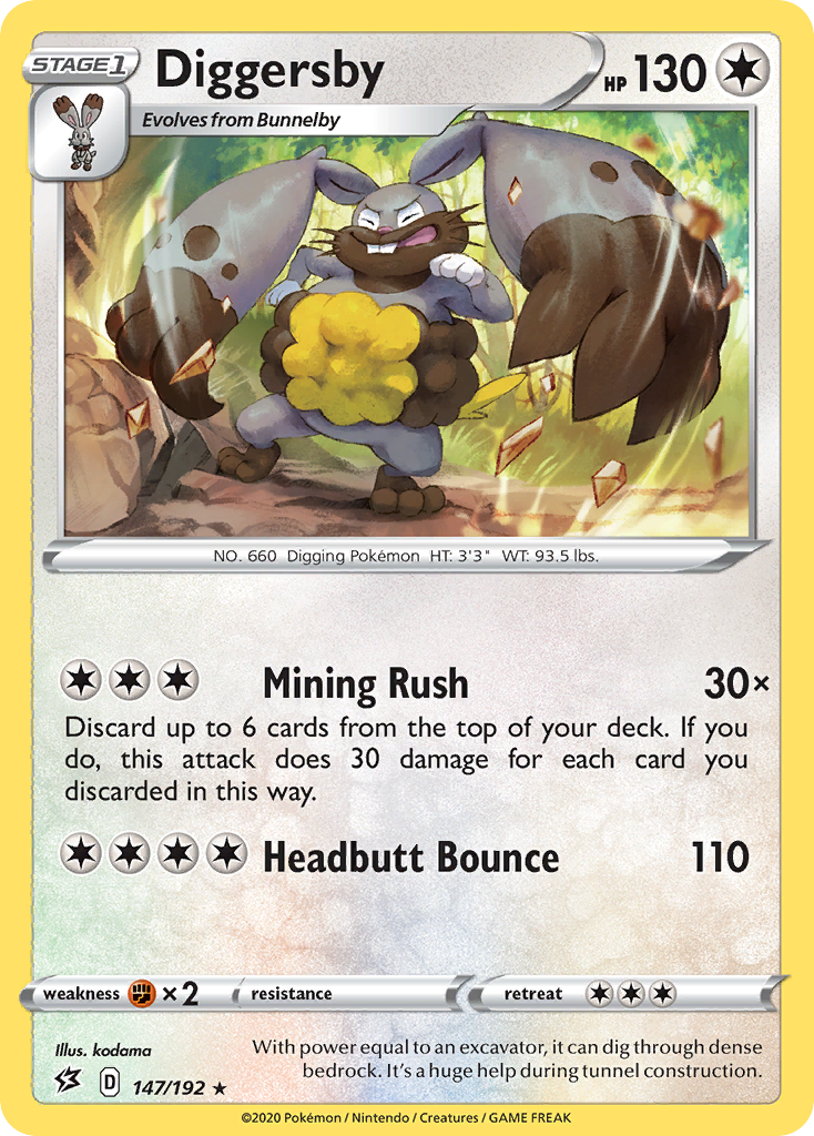 Diggersby — illustrated card