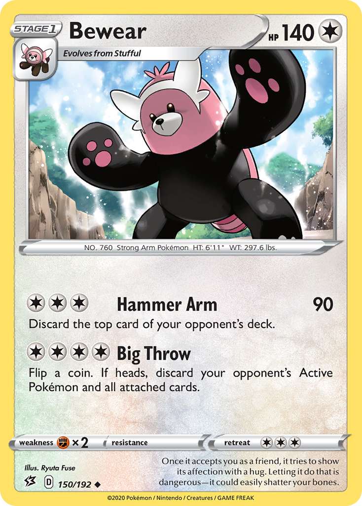Bewear — illustrated card