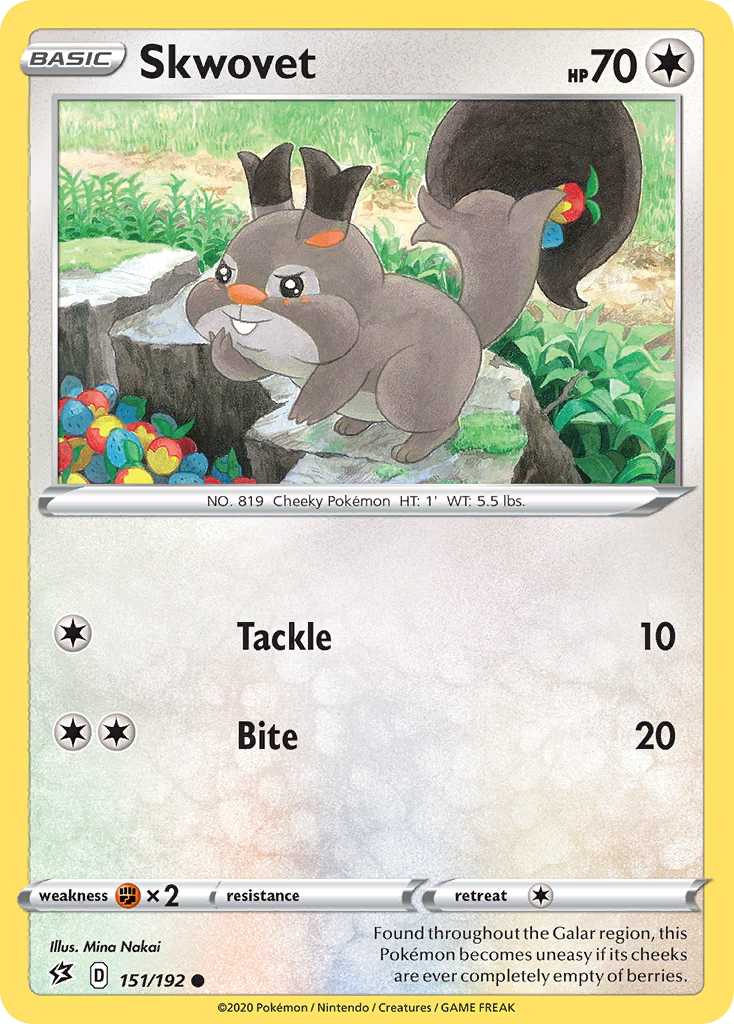 Skwovet — illustrated card