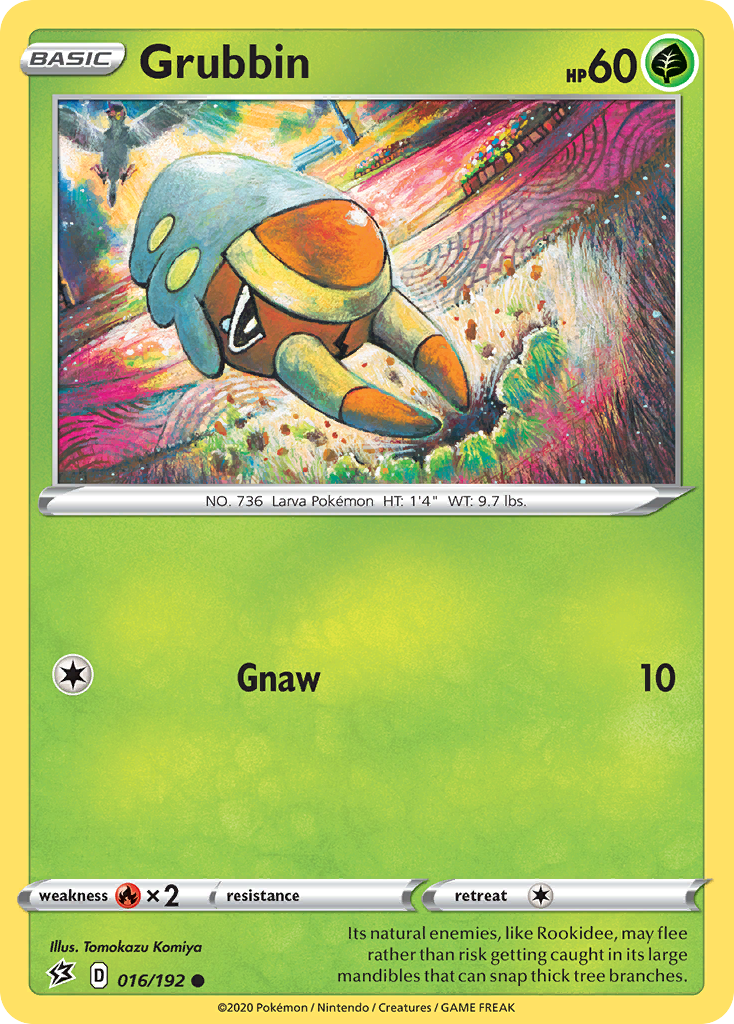 Grubbin — illustrated card